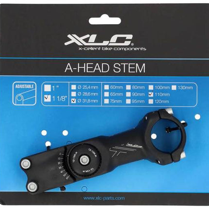 Stuurpen XLC Comp ST-T14 Ahead 11/8 110 Verst Zwart