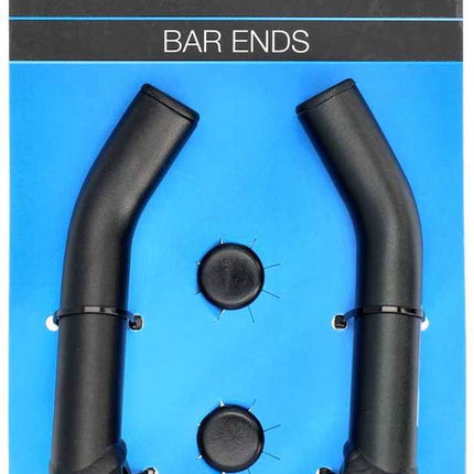 Bar-Ends XLC BE-A01 Ends Gebogen 140MM stel Zwart