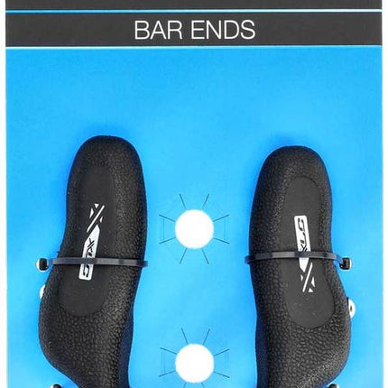Bar-Ends XLC Comp BE-A08 Ends 125MM stel Zwart