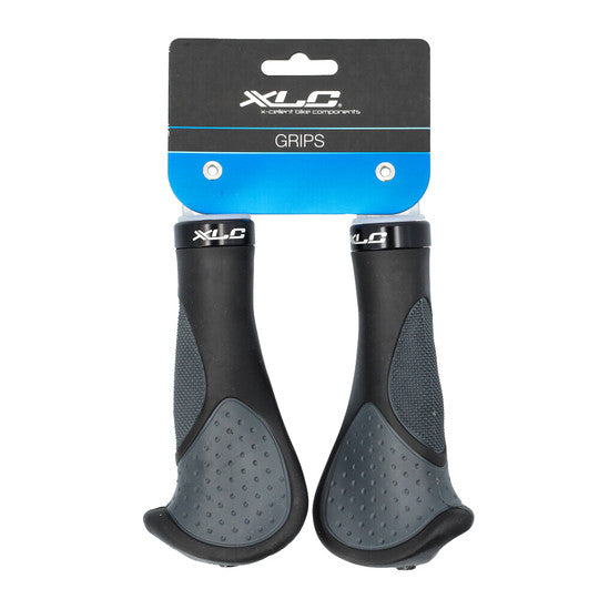 Handvat XLC Ergo GR-S22 135MM-GRY stel GRS22 Zwart Grijs