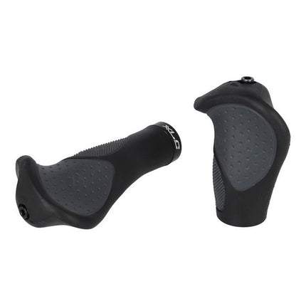 Handvat XLC Ergo GR-S22 135-92MM-GRY stel GRS22 Zwart Grijs