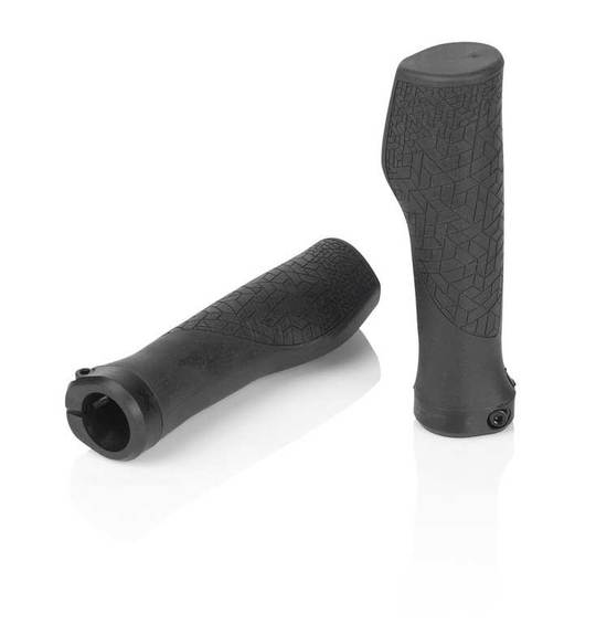 Handvat XLC Ergosport Grijs-G23 135MM stel GRG23 Zwart