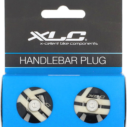 Stuurdoppen XLC Grijs-X02 Stuurdop stel GRX02 Zwart