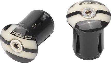 Stuurdoppen XLC Grijs-X02 Stuurdop stel GRX02 Zwart