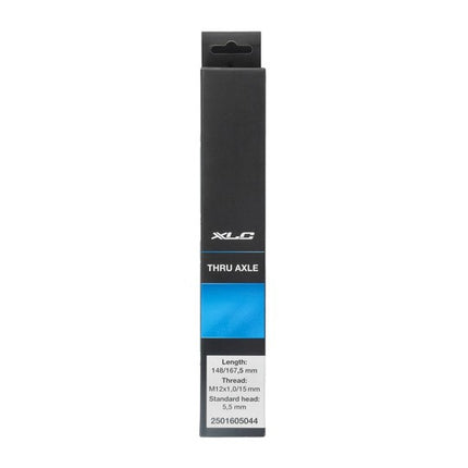 XLC Blocage TA 12x148 QRH04 naaf Zwart
