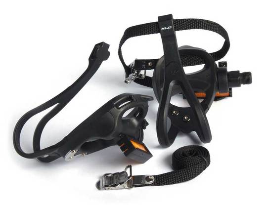 Pedaal XLC Race PD-R01 Toeclip stel PDR01 Zwart