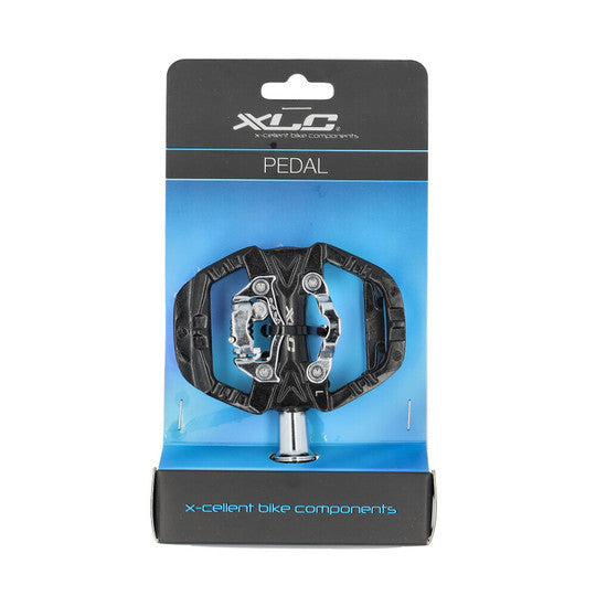 Pedaal XLC ATB Combi PD-S14 Enkel stel PDS14 Zwart