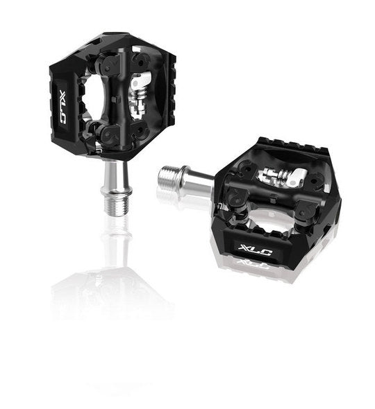 Pedaal XLC ATB Combi PD-S14 Enkel stel PDS14 Zwart