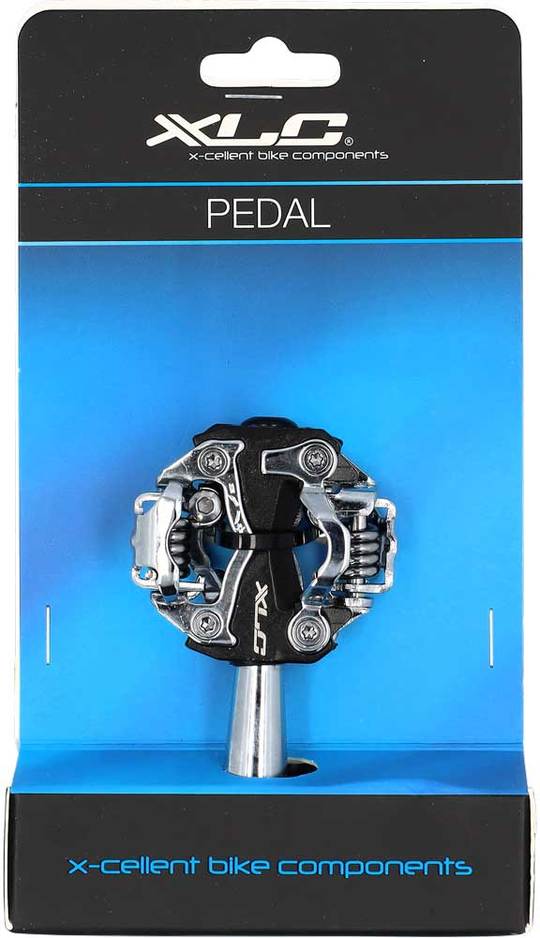 Pedaal XLC ATB PD-S15 Dubbel-stel PDS15 Zwart Zilver