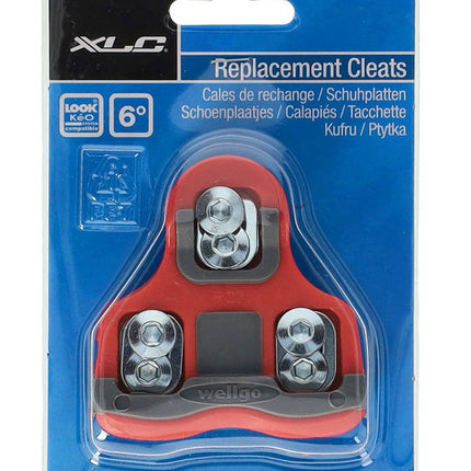 Schoenplaat XLC PD-X06 Look M/SPELING 6 stel Rood