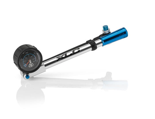Vorkpomp XLC Suspension HighAir Pro PU-H03 Hand-BL Zilver Blauw