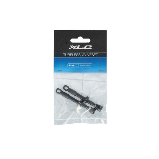 Ventiel XLC PU-X17 Tubeless 45MM 2 PUX17 Zwart