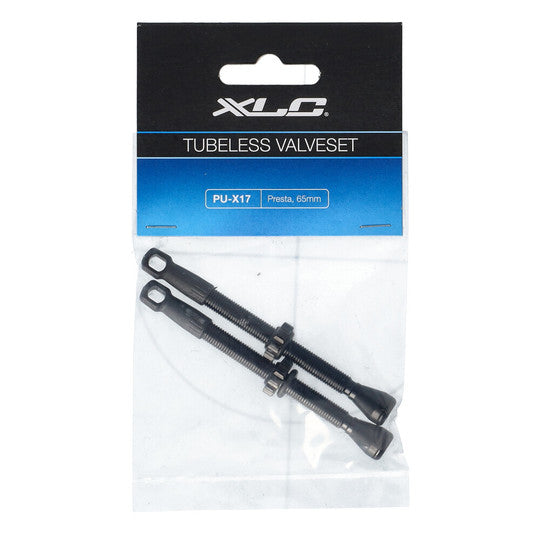 Ventiel XLC PU-X17 Tubeless 65MM 2 PUX17 Zwart