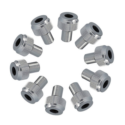 Ventielnippel XLC PU-X10 DV-SV-AV 10 PUX10 Zilver