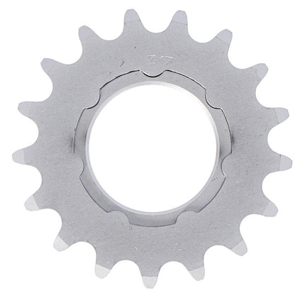 Kettingwiel XLC SS-S02 17T Baan M/RING 1/8 Zilver