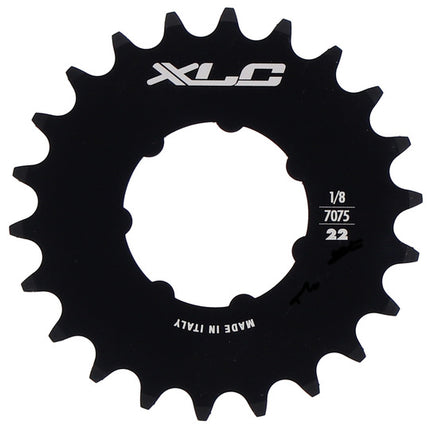 Kettingwiel XLC SS-S03 22T Baan M/RING 1/8 Zwart