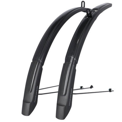 Spatbordset 26-28 inch XLC City MG-C41 46MM MGC41 Zwart