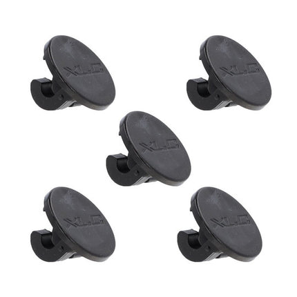 XLC MGF05-06 Bevestiging Knop PVC set van 5 MGX05 Spatbord Zwart