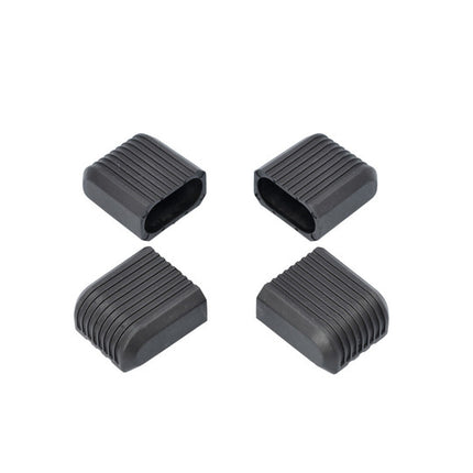 Fietsstandaard Winkel XLC VSF03 Voet Rubber set van 4 VSX04 Zwart