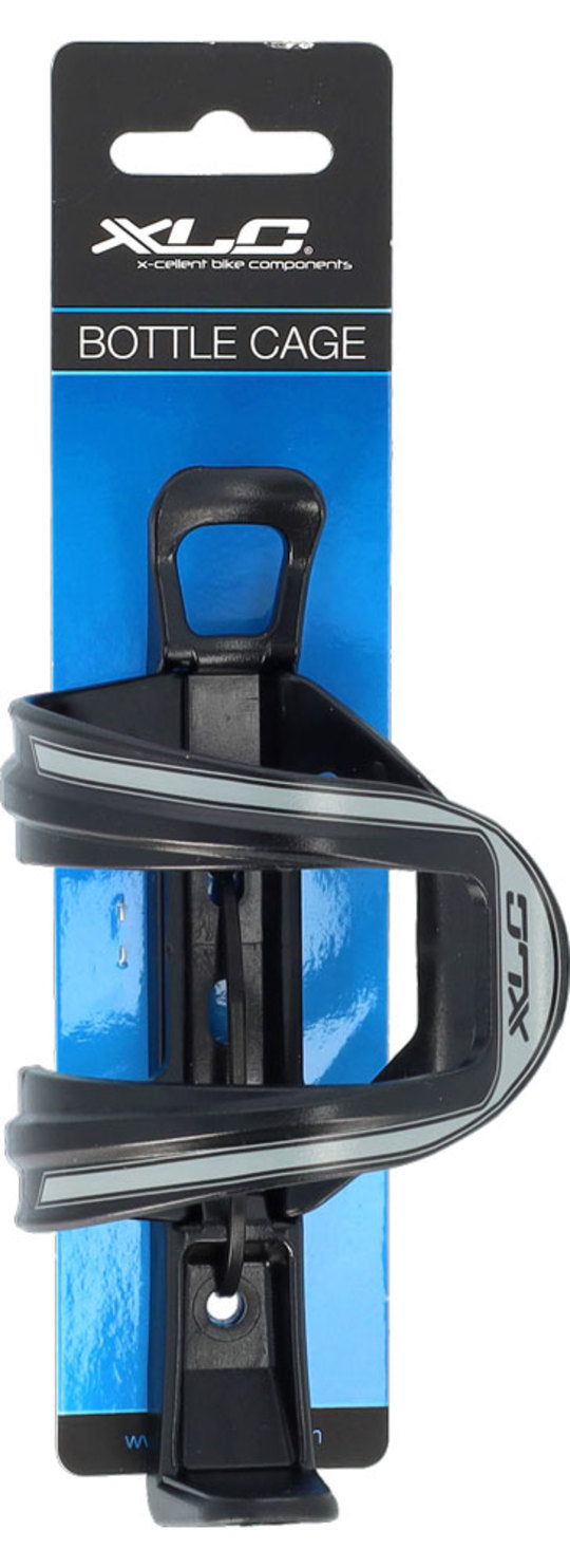 Bidonhouder XLC Sidecage BC-S06-GRY BCS06 Zwart Grijs