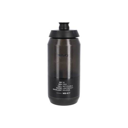 Bidon XLC WB-K17 550ML-TR WBK17 Zwart Transparant