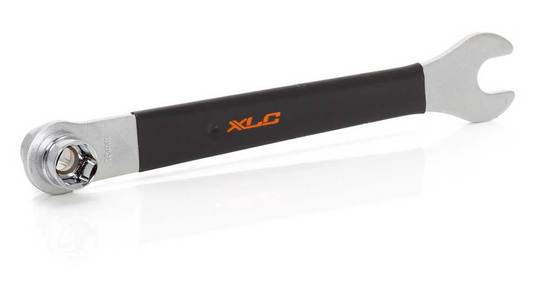 Pedaalsleutel XLC TO-S19 14-15MM Zwart Zilver