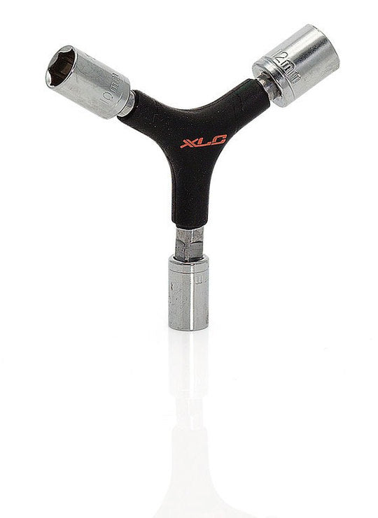 Dopsleutel XLC Y-Model TO-M01 Model 8/10-12MM TOM01 Zwart Zilver
