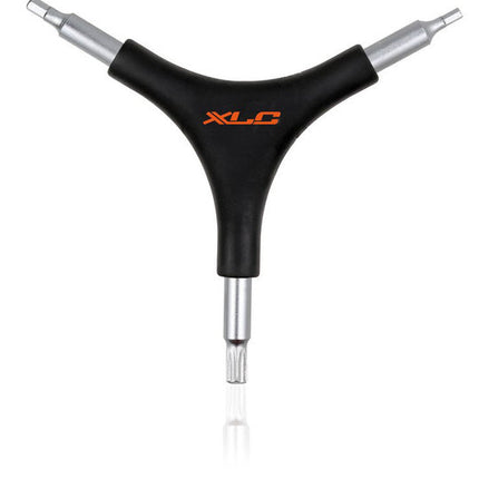Inbus-Torxsleutel XLC Y-Model TO-M15 Model 4-5MM-T25 TOM15 Zwart Zilver