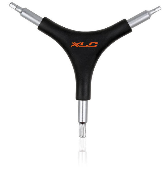 Inbus-Torxsleutel XLC Y-Model TO-M15 Model 4-5MM-T25 TOM15 Zwart Zilver