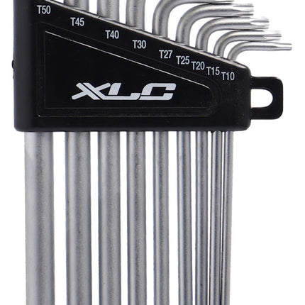 Torxsleutel XLC TO-S102 Torxset TX10-TX50 TOS102 Zilver