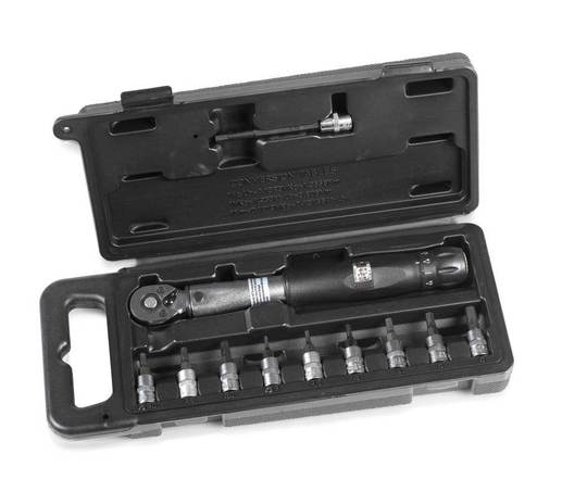 Momentsleutel XLC TO-S87 1/4 4-24NM Zwart Zilver