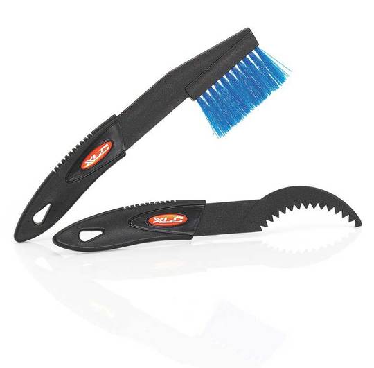 Reinigingsset XLC TO-S55 Cassette Schraper Borstel Zwart Blauw