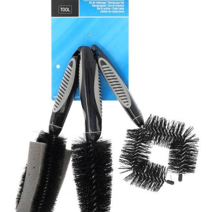 Borstelset XLC TO-S56 3DLG Zwart Grijs