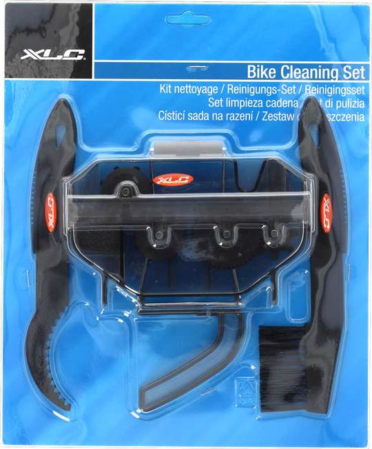 Reinigingsset XLC TO-S57 Kettingreiniger Borstels Zwart Blauw