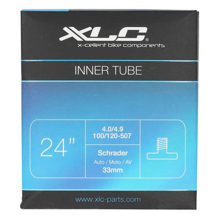 Binnenband 24" XLC VT-A24 24x400-490 33 Zwart