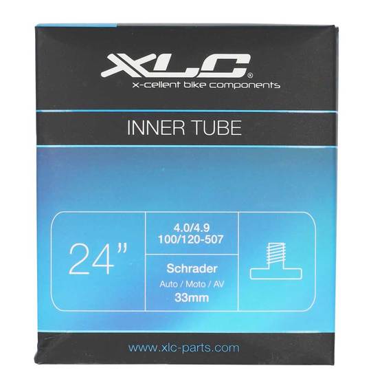 Binnenband 24" XLC VT-A24 24x400-490 33 Zwart