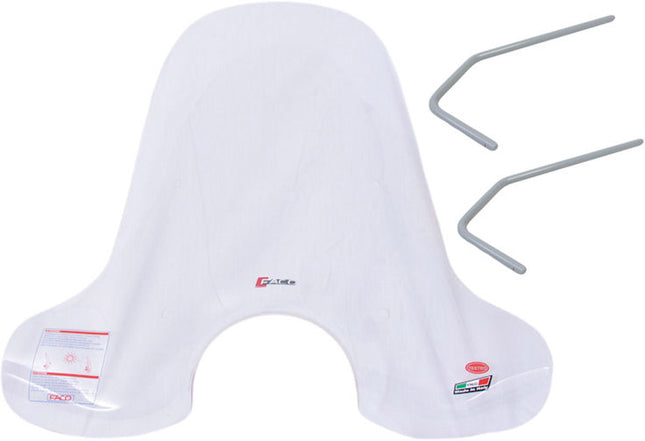 Windscherm Faco Aprilia habana 50-125cc model met stuurkap inclusief bevestigingsmaterialen