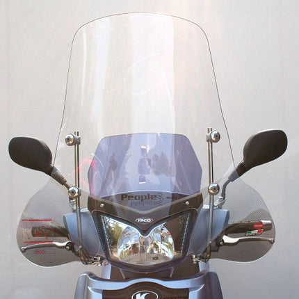 Windscherm Faco Kymco People-S 50/125/150cc inclusief bevestigingsmaterialen chroom