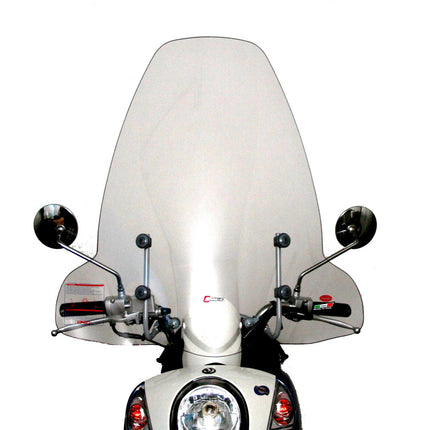 Windscherm Faco Sym Mio 50-100cc inclusief bevestigingsmaterialen