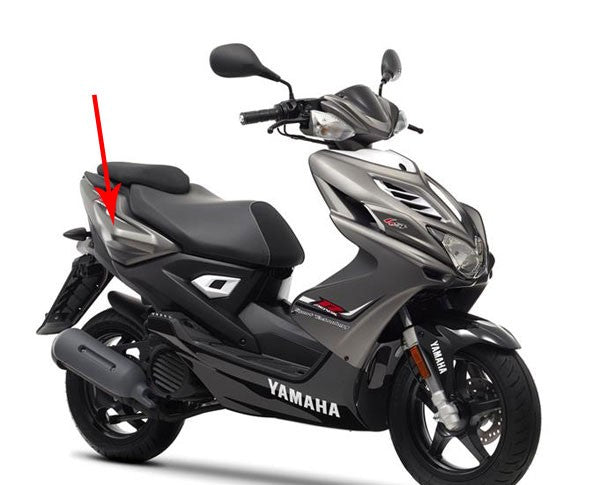 zijscherm Yamaha origineel rechts grijs mat aerox 2013 1phf174100p0