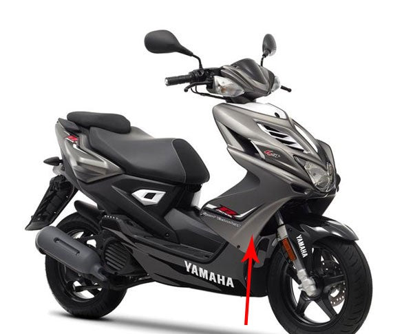 voorscherm Yamaha origineel onder grijs mat aerox 2013 1phf835j01p0