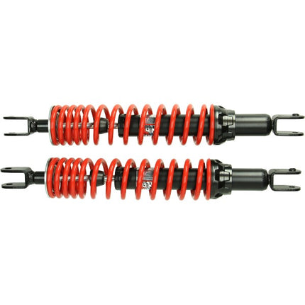 schokbrekerset yss hybrid DTG maxi scooter >2011 415mm rood majesty 400cc