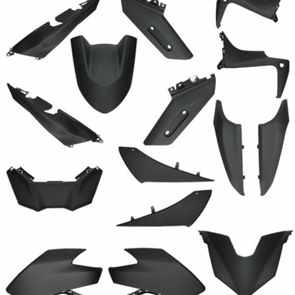 Kit carrosserie (à partir de 2016) noir mat 15 pièces T-max 530