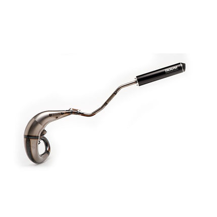 exhaust yasuni MAX series left/top black dt50r, dt50sm, minarelli am6, rieju, ryz cross, ryz sm tub807x=last=one