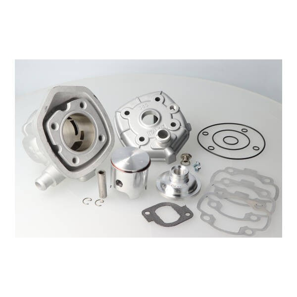 cilinder met kop Italkit pen 10 Gilardoni 70cc 47.6mm minarelli hor lc ck.68.748.g