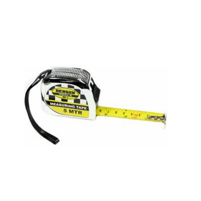QA0803A Rolmaat 5Mx19MM chroom