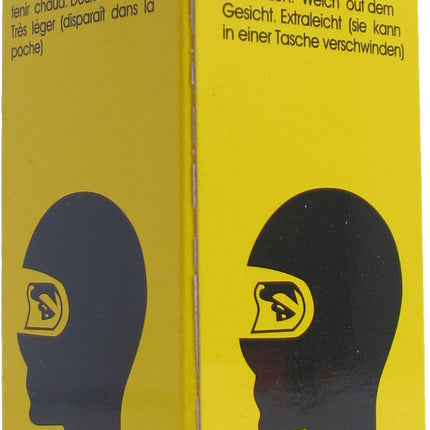 Edge helmet bonnet made of 100% cotton - black