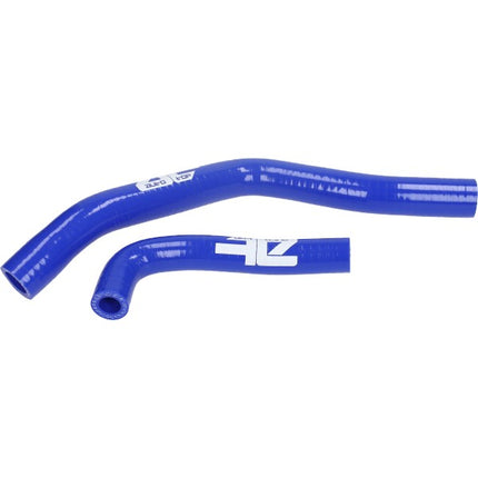 radiator hose set blue 2-piece dtr 125, yamaha