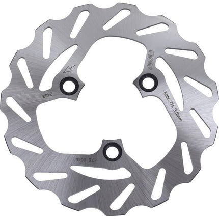 Disque de frein Polini Wave 3 trous avant+arrière 190mm Aerox, Beta, Bws, Jog-RR, MBK Booster, MBK Nitro, Speedfight 175.0046