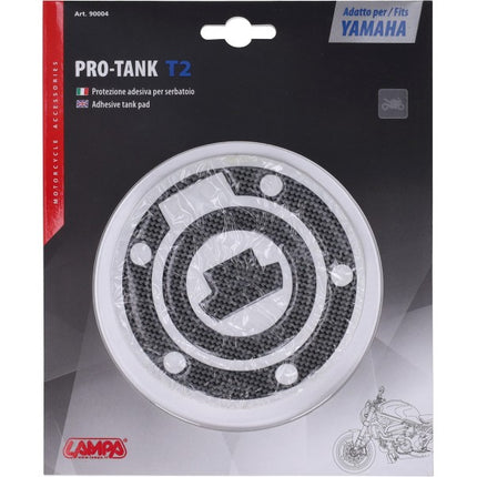 autocollant lampe bouchon de réservoir carbone yamaha 90004